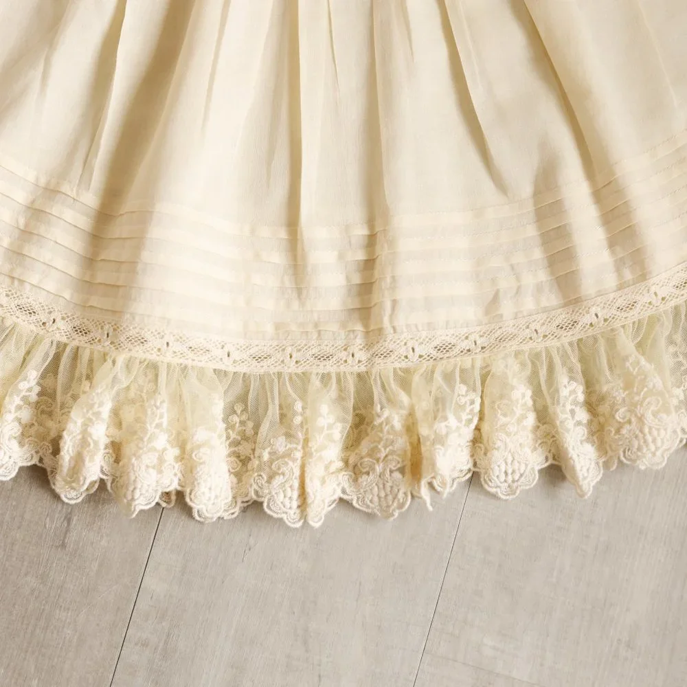 GORGEOUS Vintage Toddler Girl's Day Gown Portrait Dress Slip Size 2 Boutique NWT - Picture 7 of 9